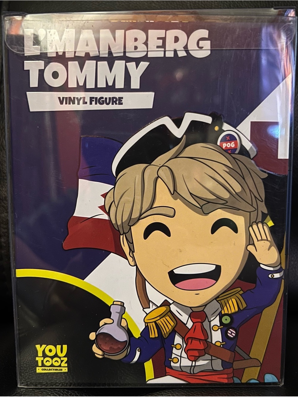 Lmanberg Tommy Vinyl Figure - Navy, Red, Gold